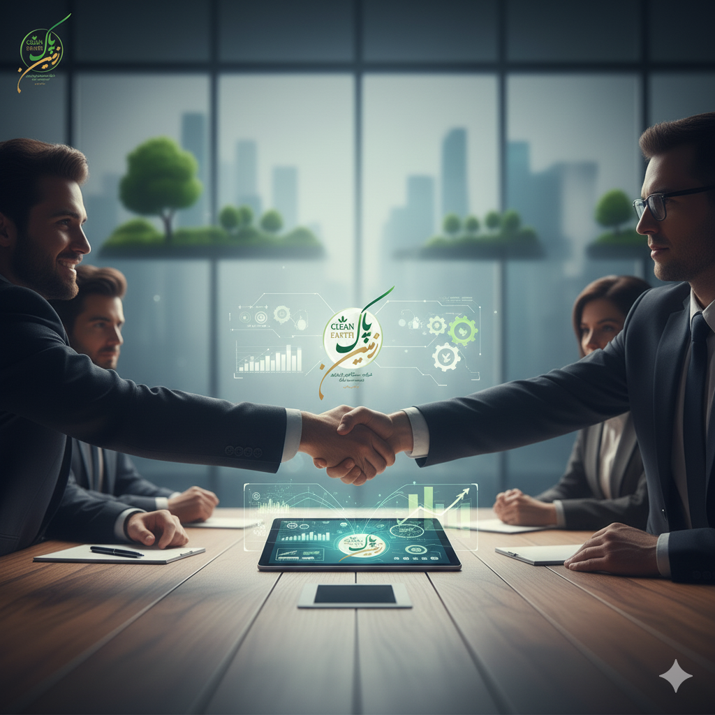 همکاری B2B با زمین پاک لارستان
