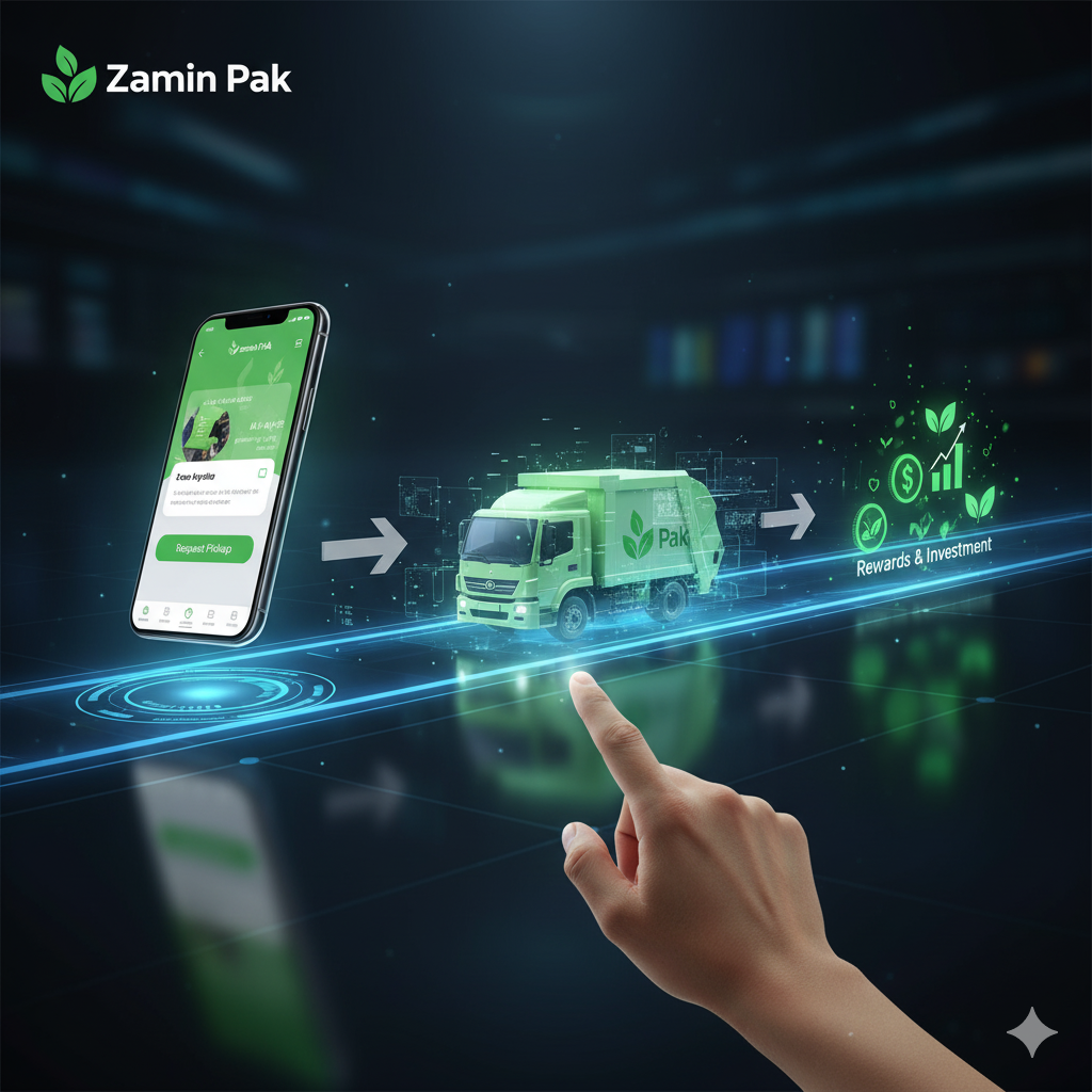 اپلیکیشن زمین پاک